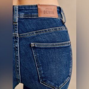 Sezane Tall Le Slim Parfait Jean in Denim Blue